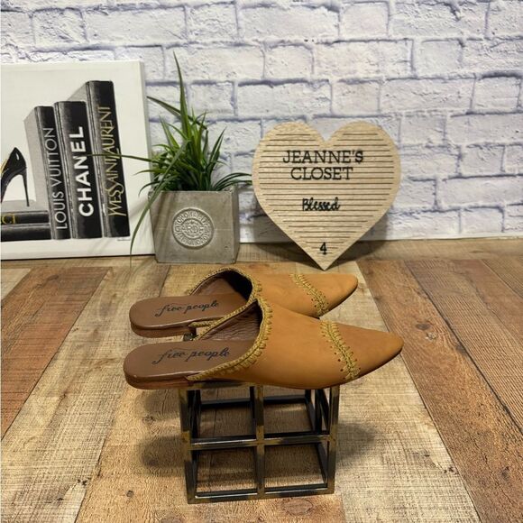 Free People San Marino Leather Slip-on Flats - Picture 10 of 12